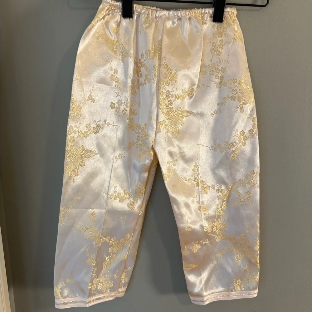 Simei Fashion Girls Traditional Chinese Outfit (Tag 4, Fits 2T–3T)